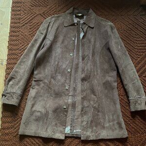 Jaan J women's jacket, suede/leather women's jacket, small women's jacket